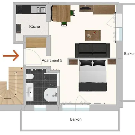 Apartmán Foidl Kitzbühel
