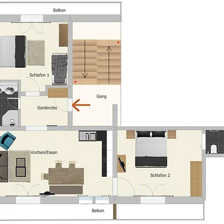 Apartmán Foidl Kitzbühel